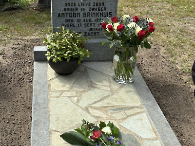Herdenking Raalter begraafplaats