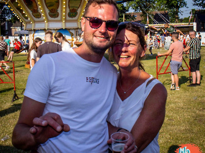 Midzomerfeest Sfeer opnames van de Zondag