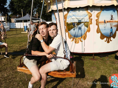 Midzomerfeest Sfeer opnames van de Zondag