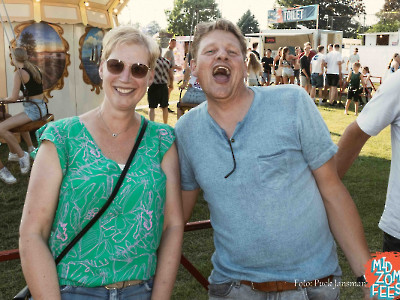 Midzomerfeest Sfeer opnames van de Zondag