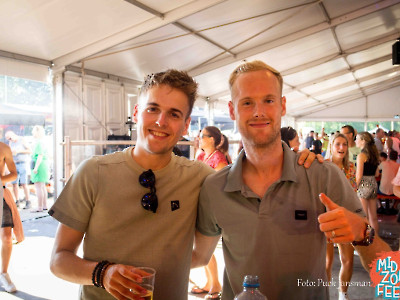 Midzomerfeest Sfeer opnames van de Zondag