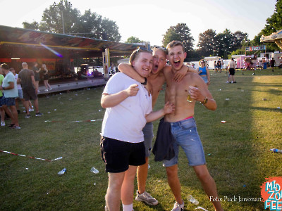 Midzomerfeest Sfeer opnames van de Zondag