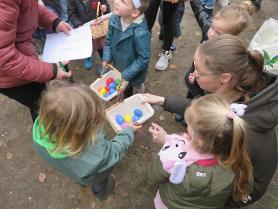 Paaseieren zoeken Kabouterbos