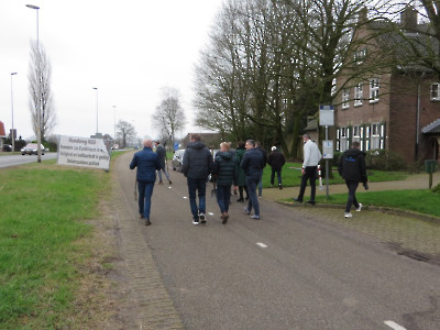 Protestspandoek N35 verwijderen 29-2-2024