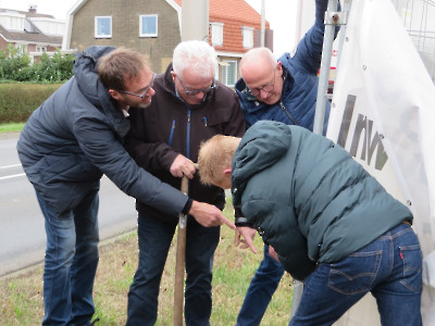 Protestspandoek N35 verwijderen (09)